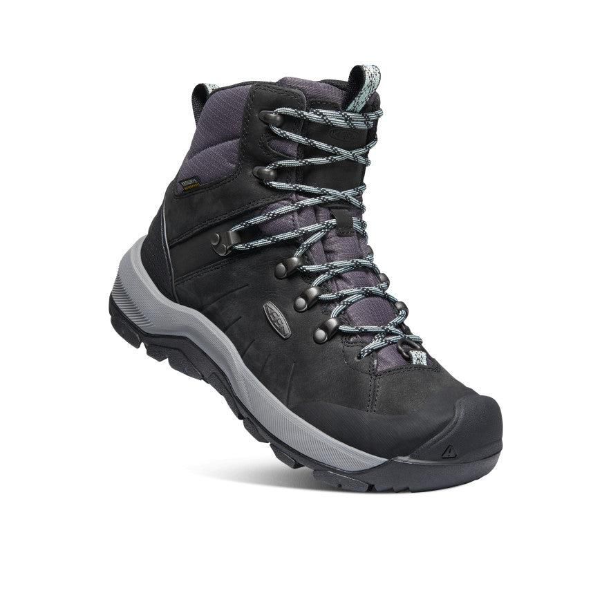 Buty Trekkingowe Keen Revel IV Polar Waterproof Damskie Czarne | JNMOLZA-84