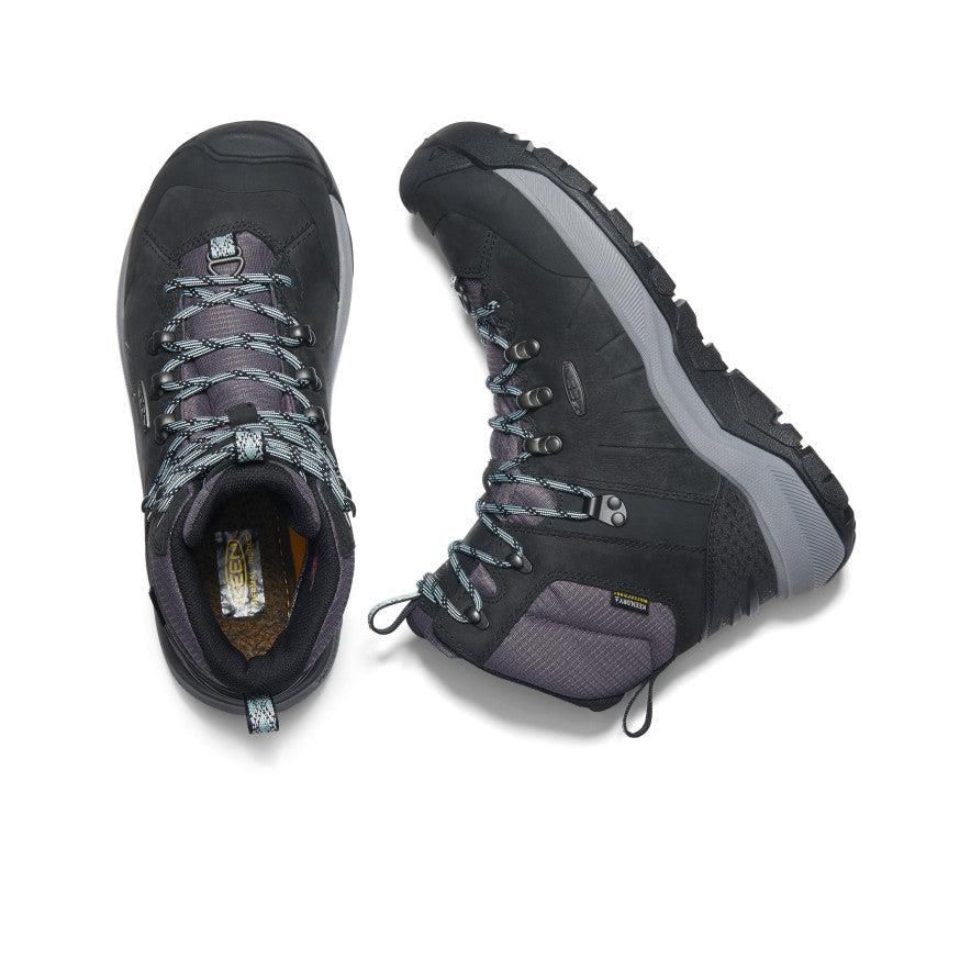 Buty Trekkingowe Keen Revel IV Polar Waterproof Damskie Czarne | JNMOLZA-84