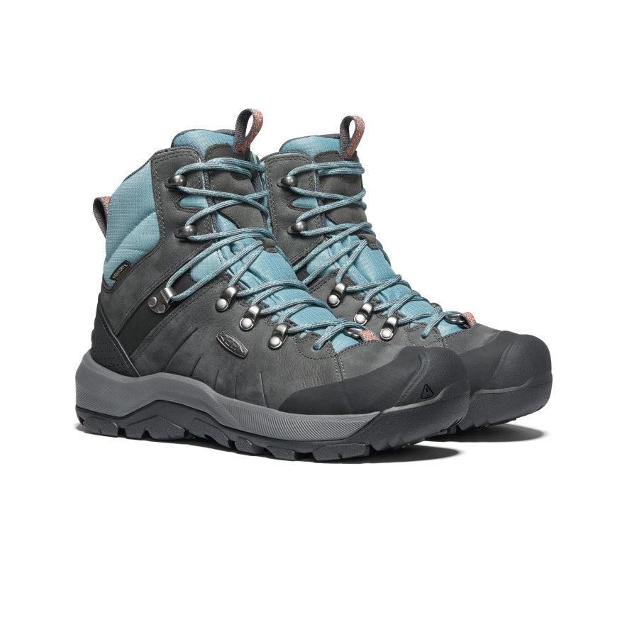 Buty Trekkingowe Keen Revel IV Polar Waterproof Damskie Szare | FZVRXGL-17