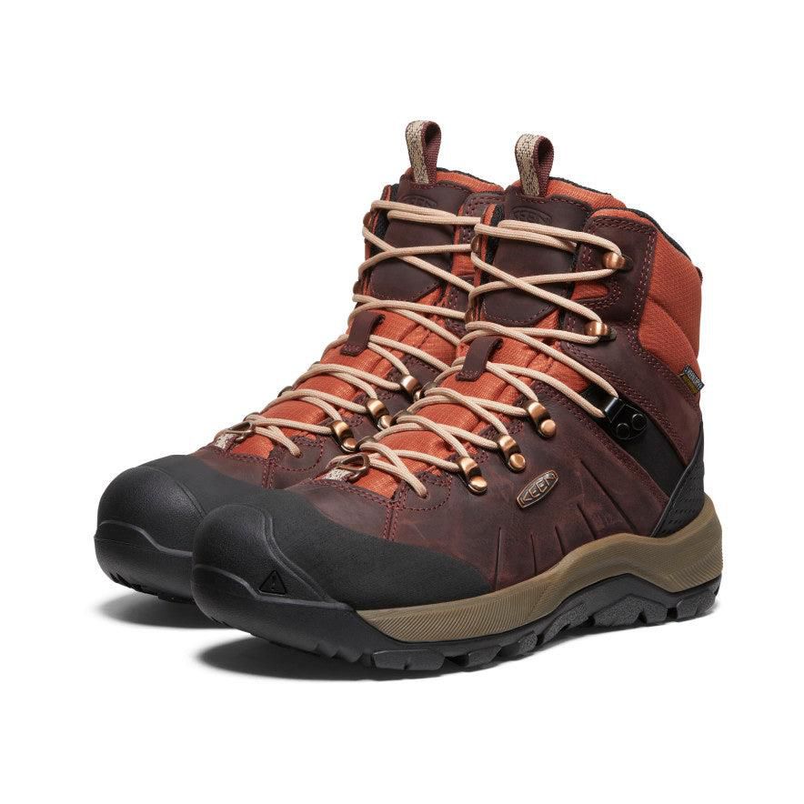 Buty Trekkingowe Keen Revel IV Polar Waterproof Damskie Brązowe | SOLWYIT-64