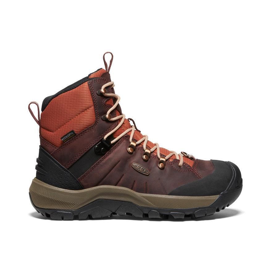 Buty Trekkingowe Keen Revel IV Polar Waterproof Damskie Brązowe | SOLWYIT-64