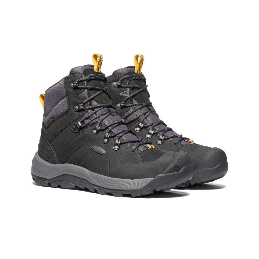 Buty Trekkingowe Keen Revel IV Polar Waterproof Męskie Czarne | XARNSCV-67