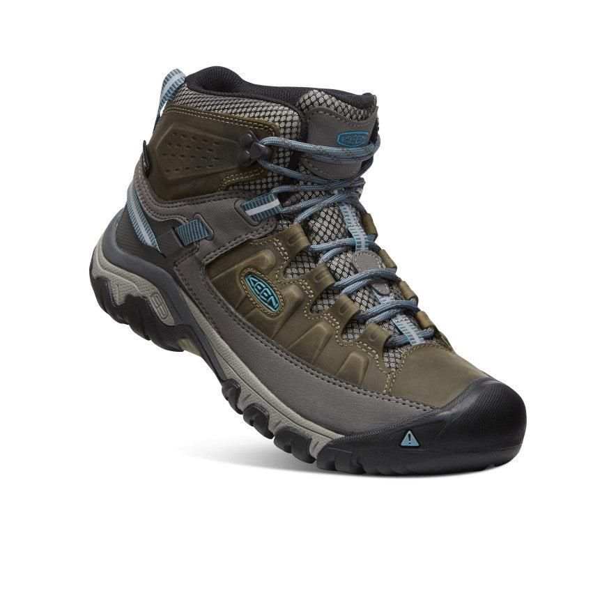 Buty Trekkingowe Keen Targhee III Waterproof Wide Damskie Oliwkowe | UEWLFQH-78