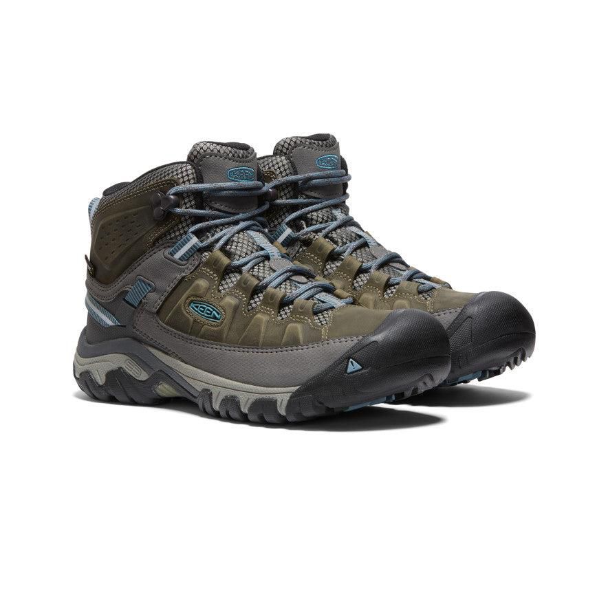 Buty Trekkingowe Keen Targhee III Waterproof Mid Damskie Oliwkowe | DBETMGW-78