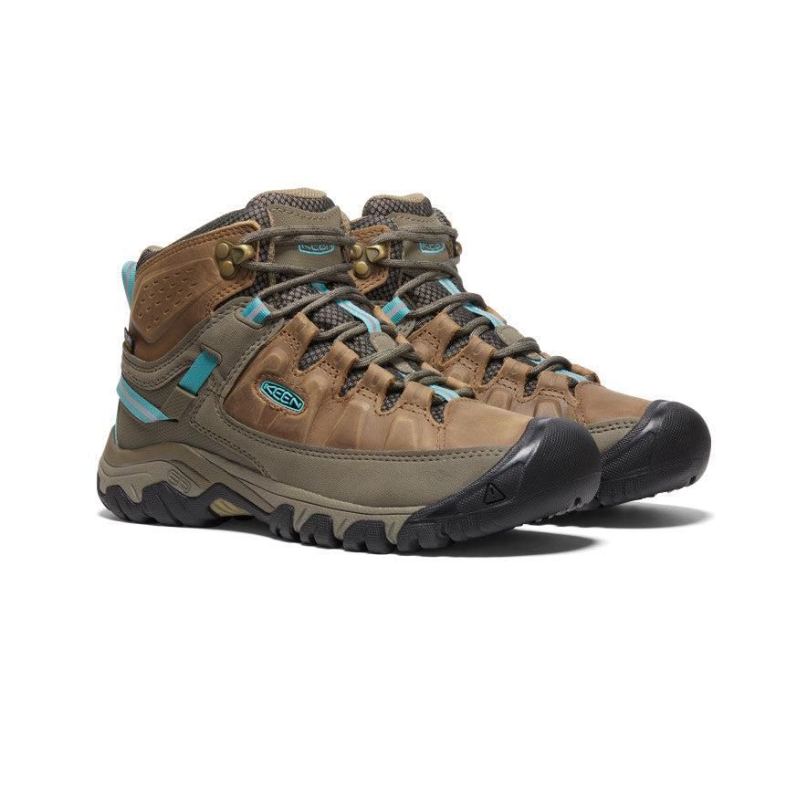 Buty Trekkingowe Keen Targhee III Waterproof Mid Damskie Brązowe | GBFVRYQ-26