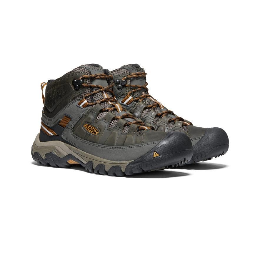 Buty Trekkingowe Keen Targhee III Waterproof Mid Wide Męskie Brązowe | UIXFCEZ-84