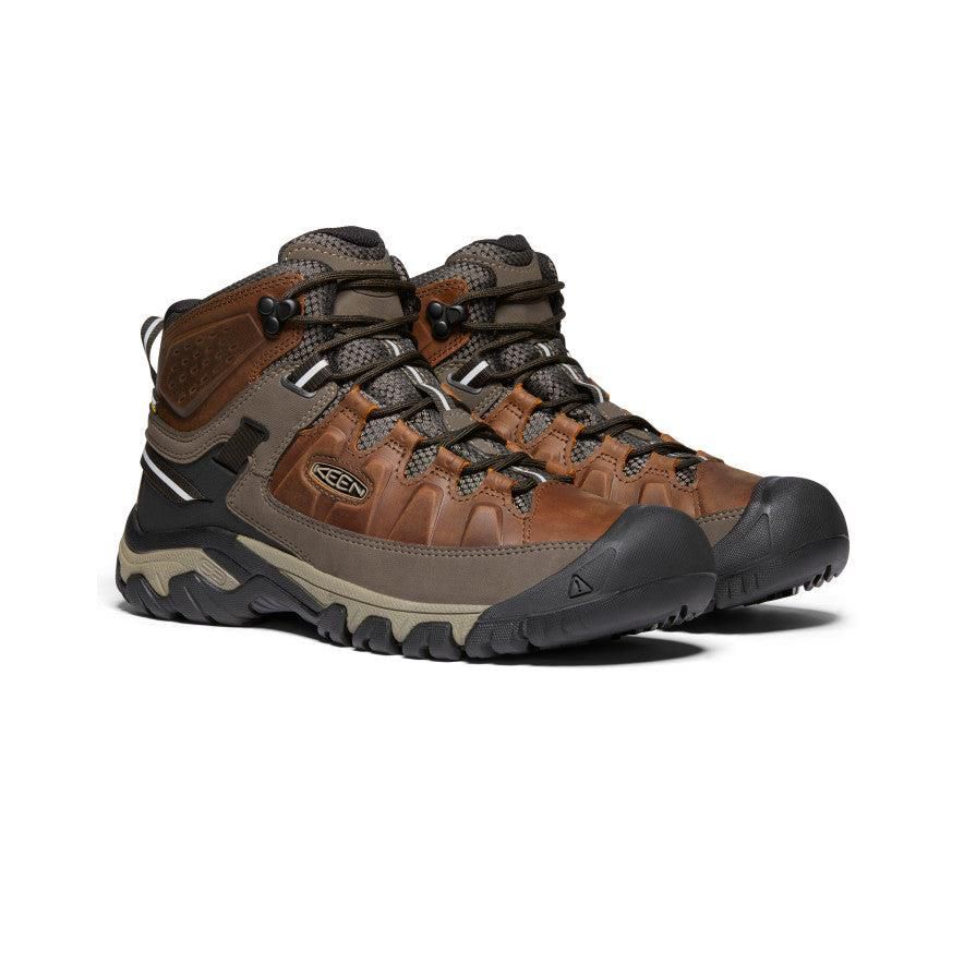 Buty Trekkingowe Keen Targhee III Waterproof Mid Męskie Brązowe | KQGWJIV-35