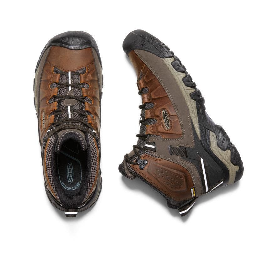 Buty Trekkingowe Keen Targhee III Waterproof Mid Męskie Brązowe | KQGWJIV-35