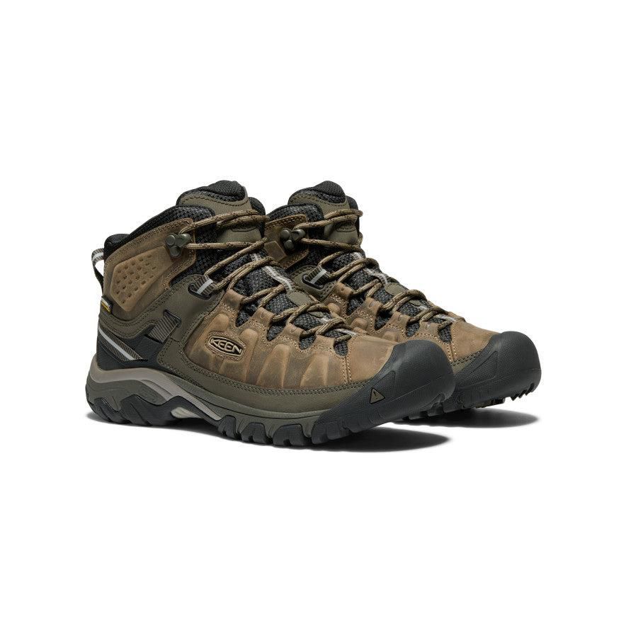 Buty Trekkingowe Keen Targhee III Waterproof Mid Męskie Brązowe | PGRVNQC-52