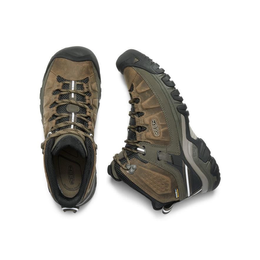 Buty Trekkingowe Keen Targhee III Waterproof Mid Męskie Brązowe | PGRVNQC-52