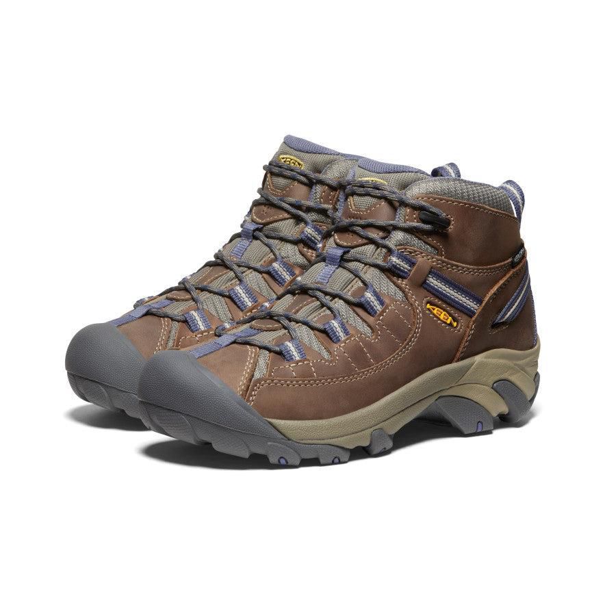 Buty Trekkingowe Keen Targhee II Waterproof Mid Damskie Brązowe | RLNIYUV-53