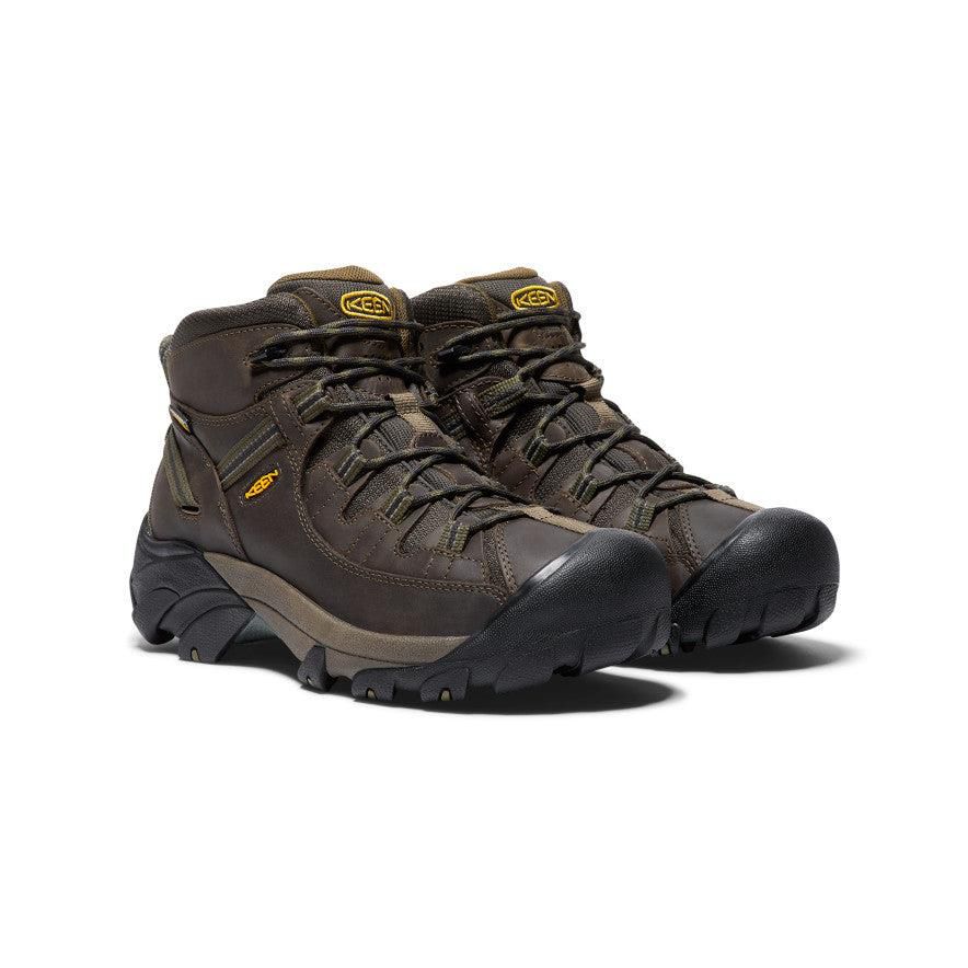 Buty Trekkingowe Keen Targhee II Waterproof Mid Wide Męskie Brązowe | UBOSHCT-87