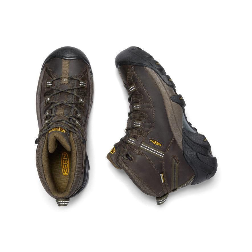 Buty Trekkingowe Keen Targhee II Waterproof Mid Wide Męskie Brązowe | UBOSHCT-87