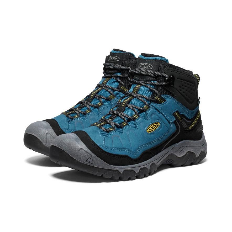 Buty Trekkingowe Keen Targhee IV Waterproof Męskie Niebieskie | BAKJWYP-32