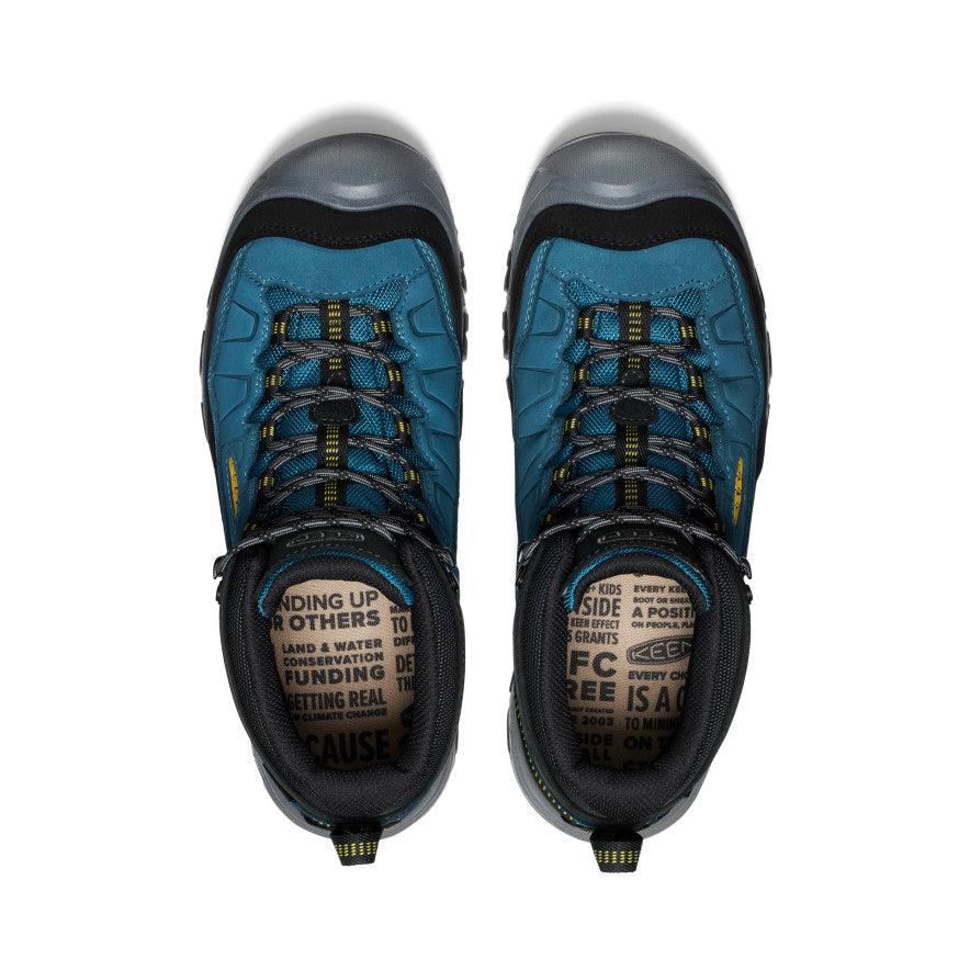 Buty Trekkingowe Keen Targhee IV Waterproof Męskie Niebieskie | BAKJWYP-32