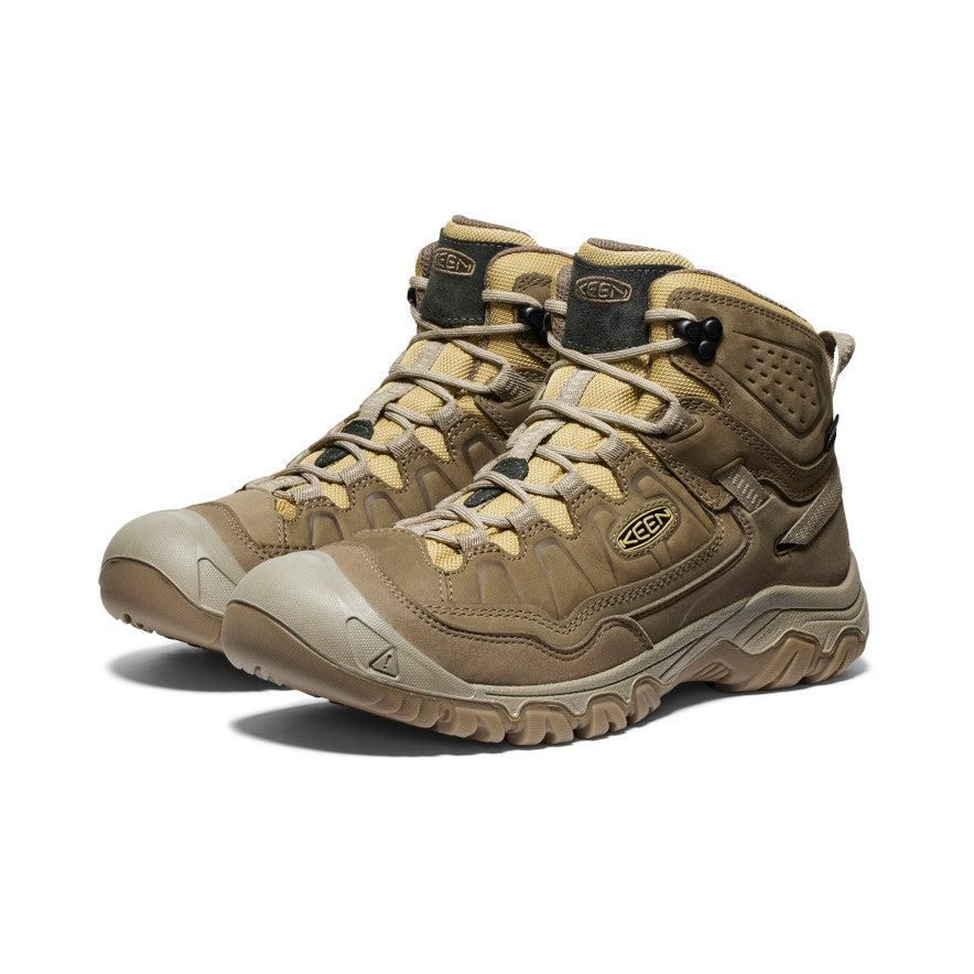 Buty Trekkingowe Keen Targhee IV Waterproof Męskie Khaki | WIFGSZX-01