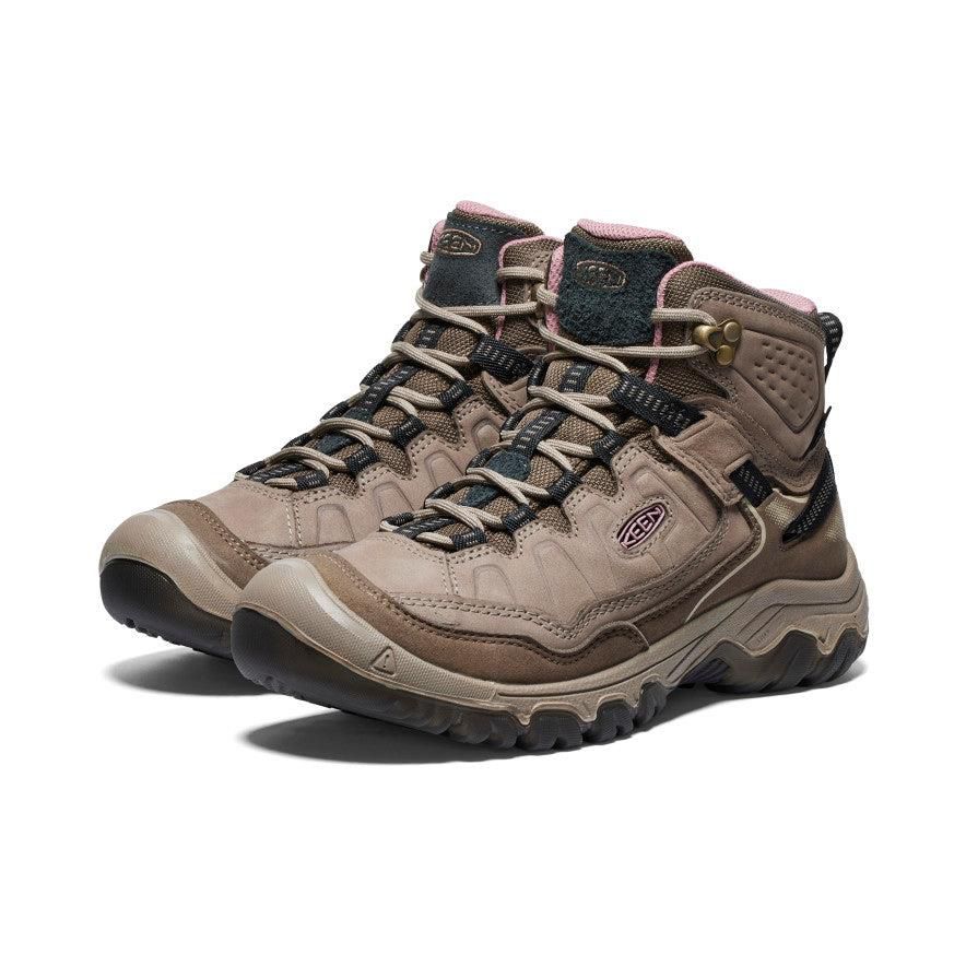 Buty Trekkingowe Keen Targhee IV Wide Waterproof Damskie Brązowe | ZQYDCEM-05