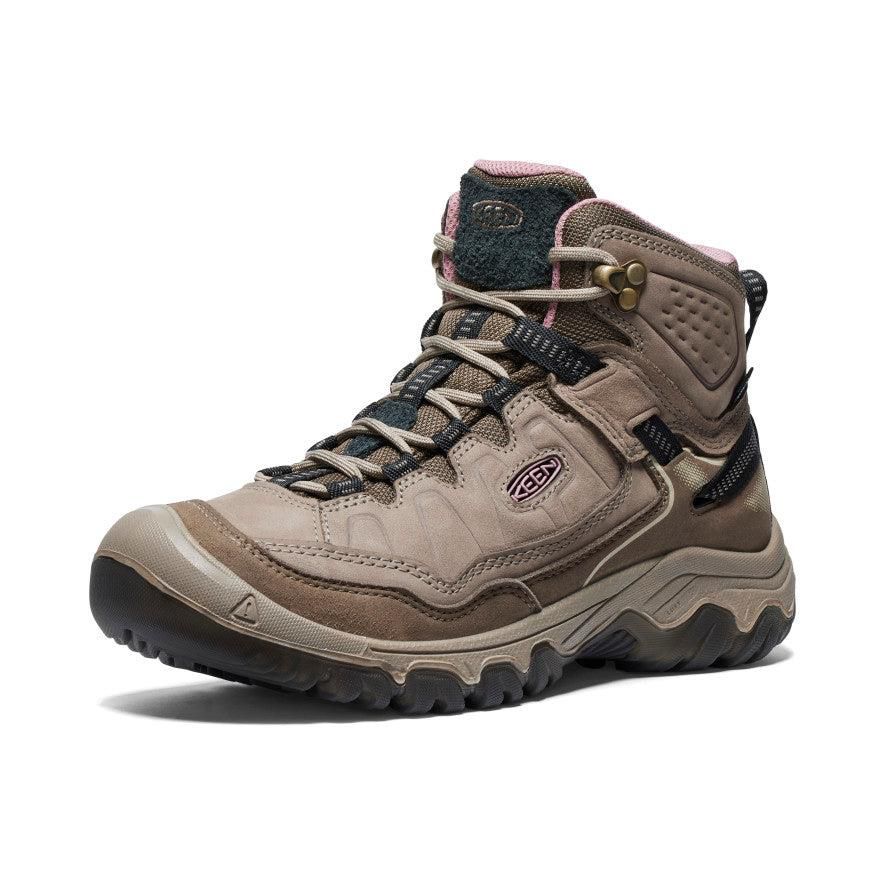 Buty Trekkingowe Keen Targhee IV Wide Waterproof Damskie Brązowe | ZQYDCEM-05