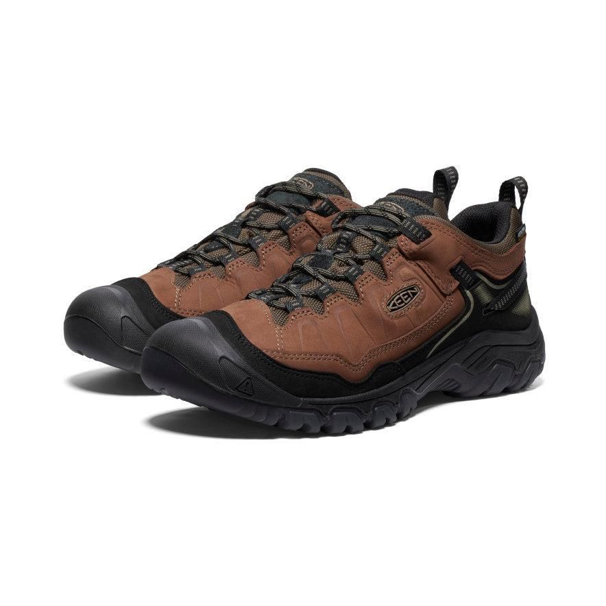 Buty Trekkingowe Keen Targhee IV Wide Waterproof Męskie Brązowe | EBYSVRX-27