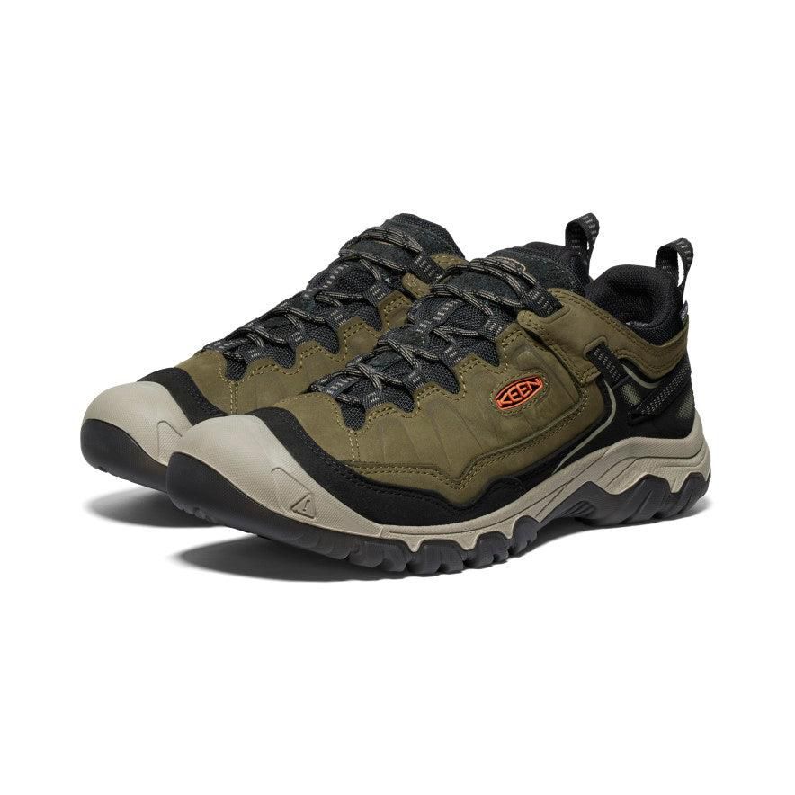 Buty Trekkingowe Keen Targhee IV Wide Waterproof Męskie Oliwkowe | UXIFRZE-86