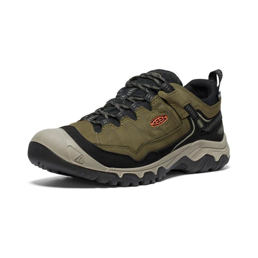 Buty Trekkingowe Keen Targhee IV Wide Waterproof Męskie Oliwkowe | UXIFRZE-86