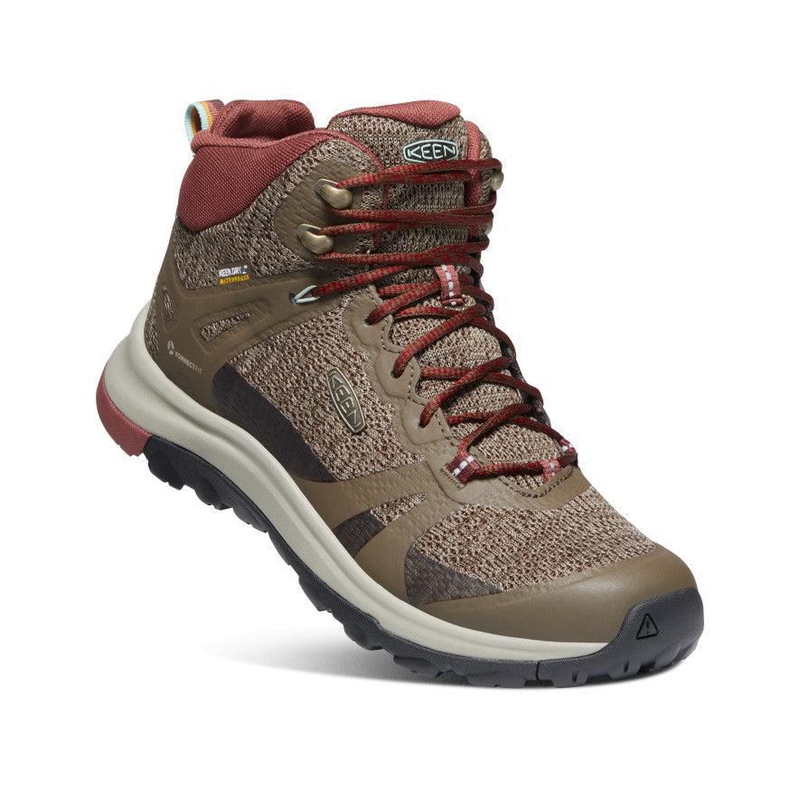 Buty Trekkingowe Keen Terradora II Waterproof Damskie Oliwkowe | SLPGONK-82