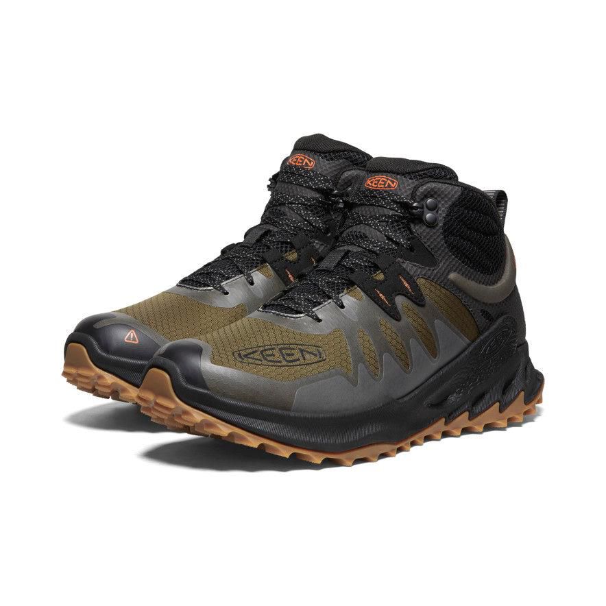 Buty Trekkingowe Keen Zionic Waterproof Męskie Oliwkowe | NQIYMAE-80