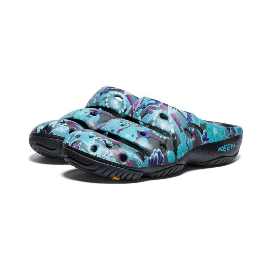 Klapki Keen Yogui Arts Clog x Gravityfree Męskie Niebieskie | FXIZKSN-59