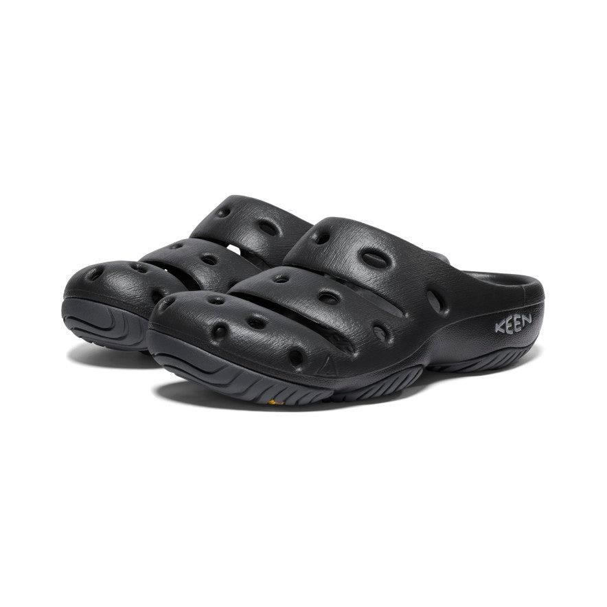 Klapki Keen Yogui Clog Damskie Czarne | RVASNKU-02