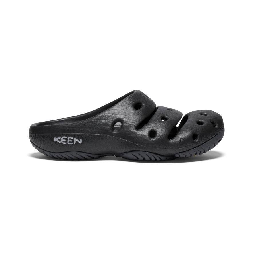 Klapki Keen Yogui Clog Damskie Czarne | RVASNKU-02