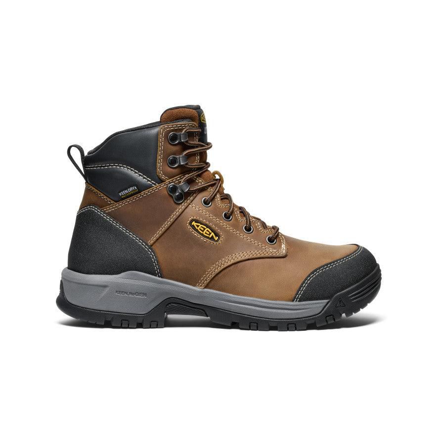 Kozaki Keen Evanston 6 Waterproof (Soft Toe) Męskie Brązowe | UQHMIJC-71