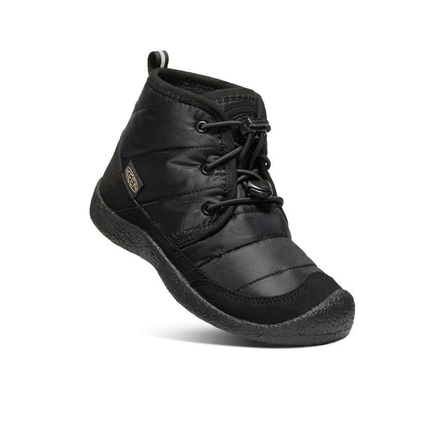 Kozaki Keen Howser II Waterproof Chukka Dziecięce Czarne | GIKVCTU-94