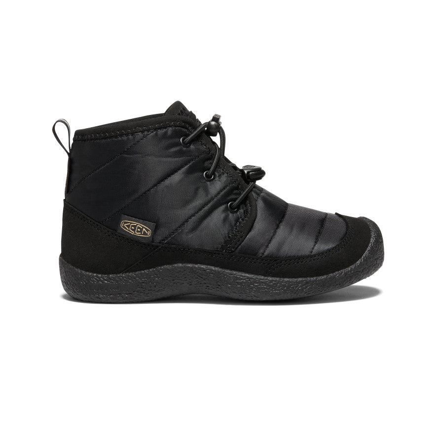 Kozaki Keen Howser II Waterproof Chukka Dziecięce Czarne | GIKVCTU-94