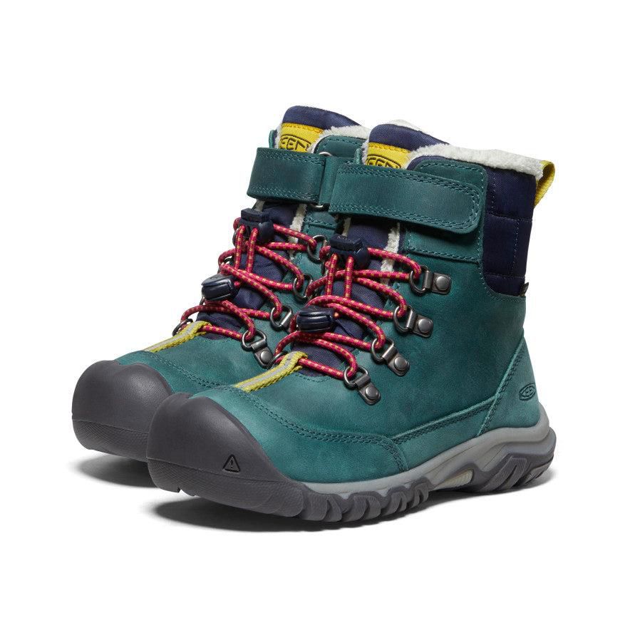 Kozaki Keen Kanibou Waterproof Winter Dziecięce Zielone | TSDJCKE-05