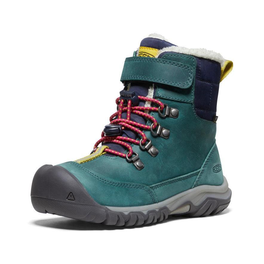 Kozaki Keen Kanibou Waterproof Winter Dziecięce Zielone | TSDJCKE-05