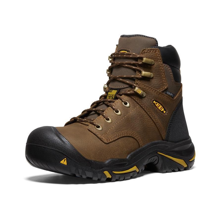 Kozaki Keen Mt Vernon 6 Waterproof (Soft Toe) Męskie Brązowe | GXMOJKP-71