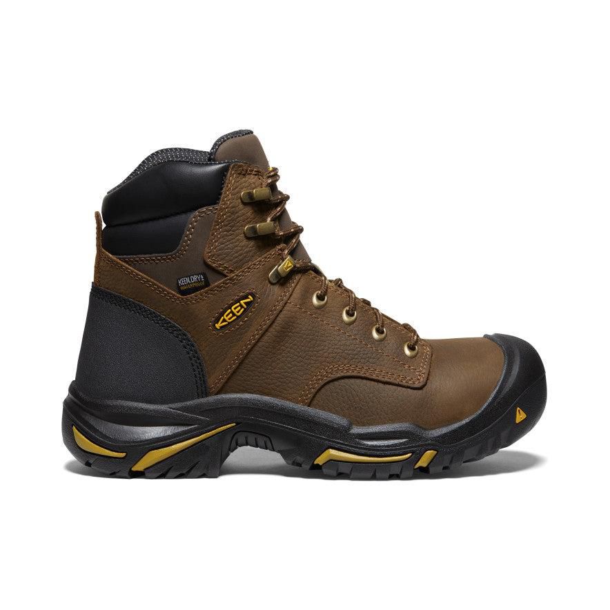 Kozaki Keen Mt Vernon 6 Waterproof (Soft Toe) Męskie Brązowe | GXMOJKP-71