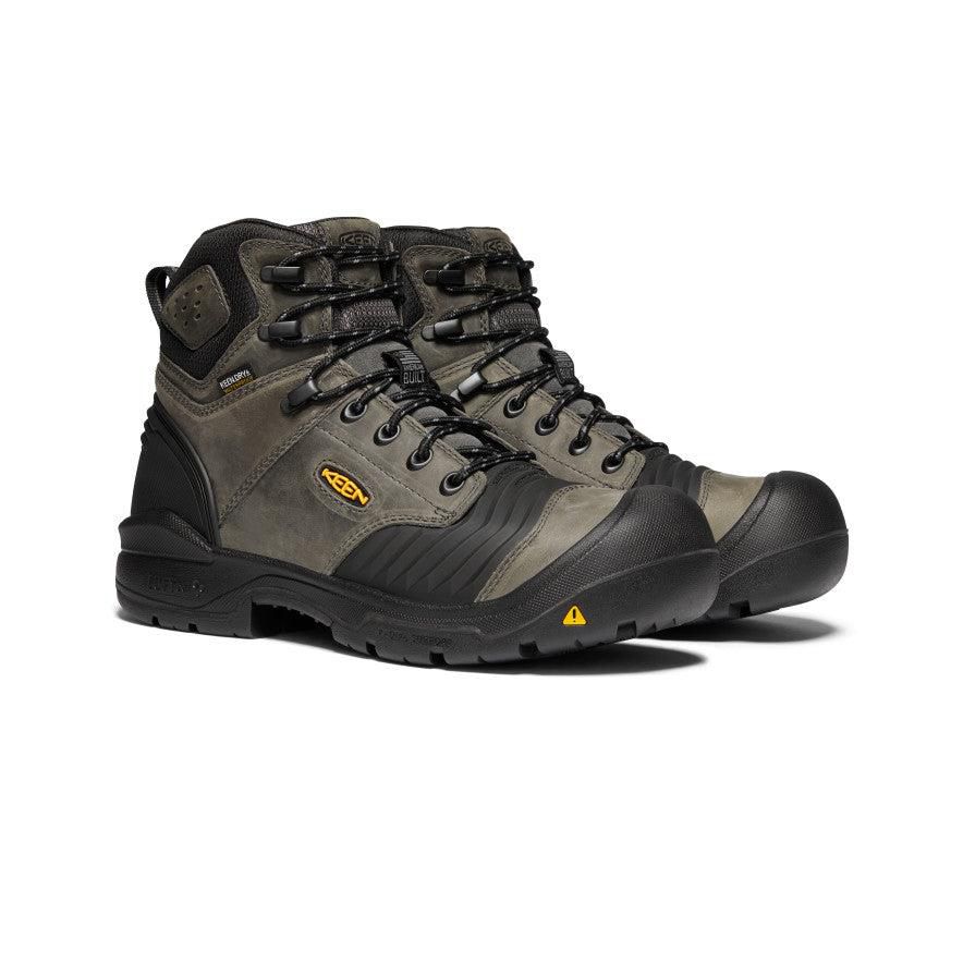 Kozaki Keen Portland 6 Waterproof (Carbon-Fiber Toe) Męskie Czarne | ULSPEZW-80