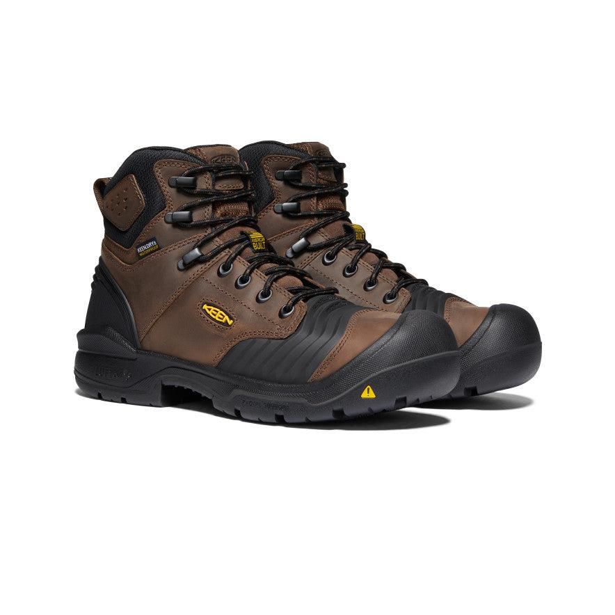 Kozaki Keen Portland 6 Waterproof (Carbon-Fiber Toe) Męskie Brązowe | NAORZDK-82