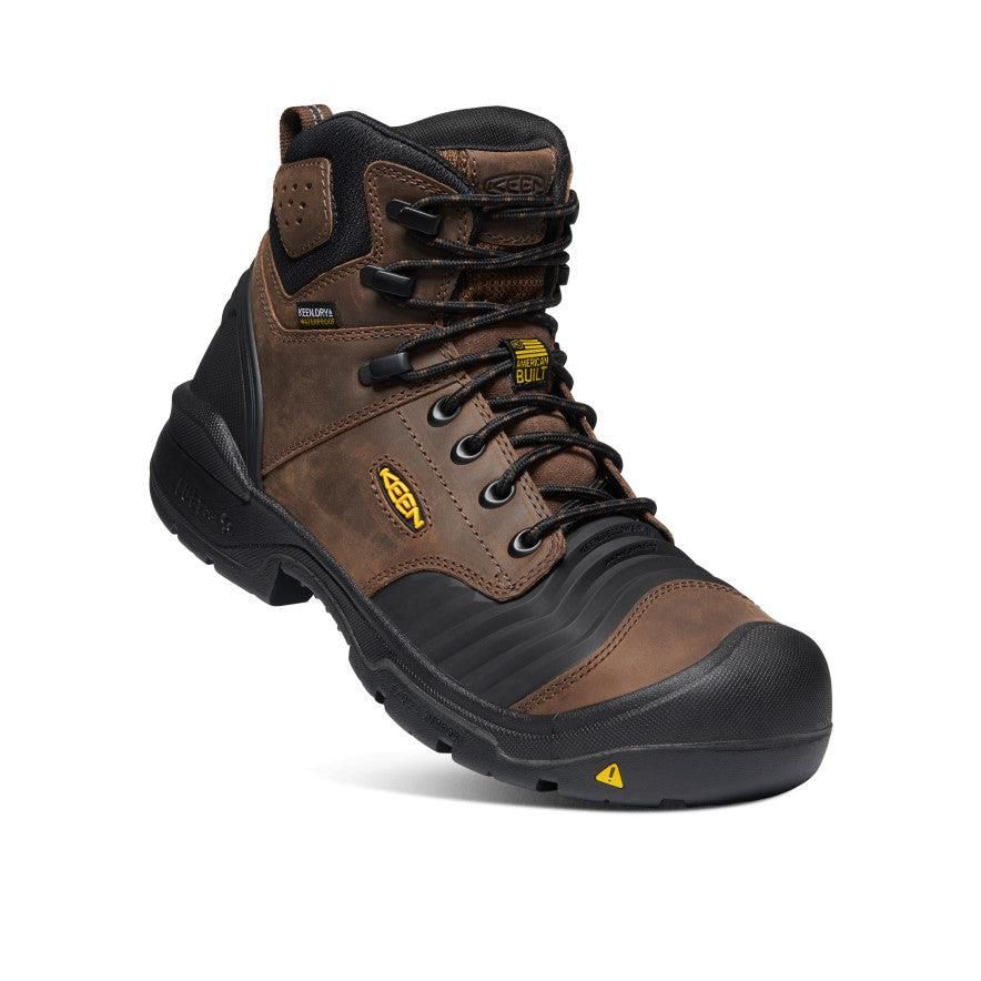 Kozaki Keen Portland 6 Waterproof (Carbon-Fiber Toe) Męskie Brązowe | NAORZDK-82