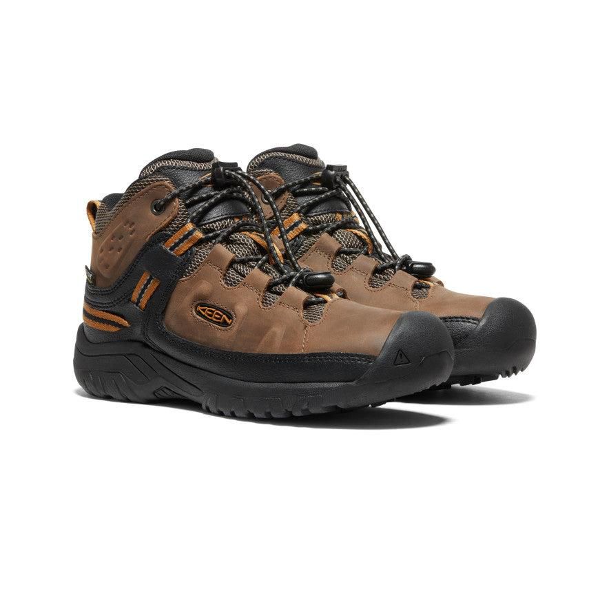 Kozaki Keen Targhee Waterproof Dziecięce Brązowe | JGOASVB-07