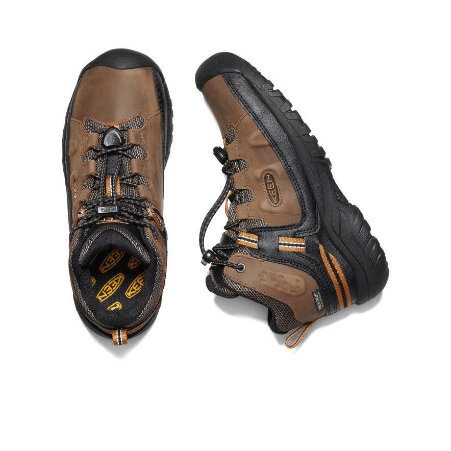 Kozaki Keen Targhee Waterproof Dziecięce Brązowe | JGOASVB-07