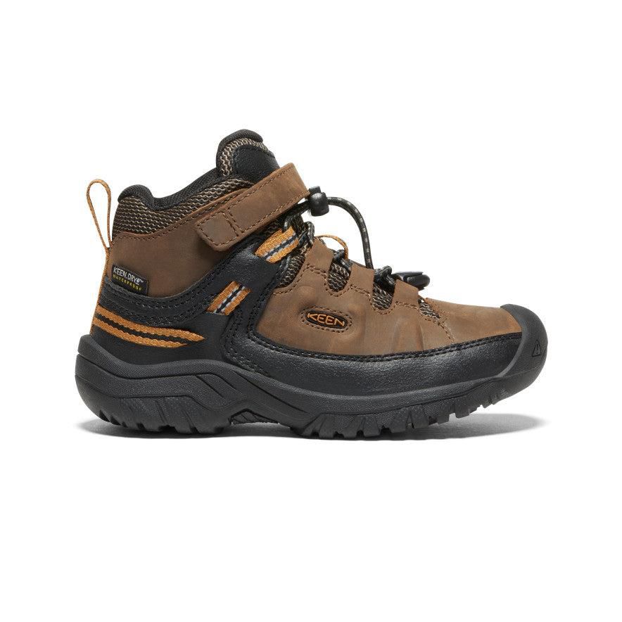 Kozaki Keen Targhee Waterproof Dziecięce Brązowe | UNMDLRB-67