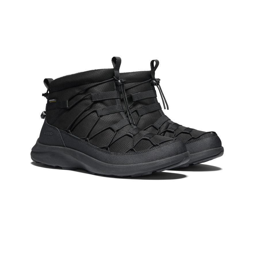 Kozaki Keen UNEEK SNK Waterproof Chukka Męskie Czarne | ITEUBKZ-06