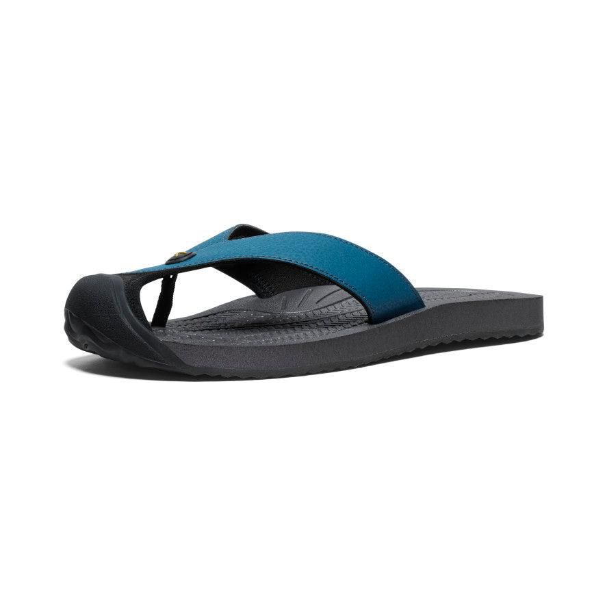 Sandały Keen Barbados Flip-Flop Męskie Niebieskie | HXPWVSZ-05