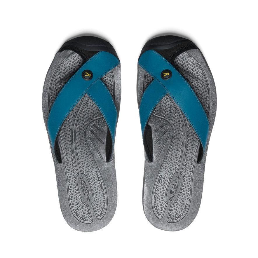 Sandały Keen Barbados Flip-Flop Męskie Niebieskie | HXPWVSZ-05