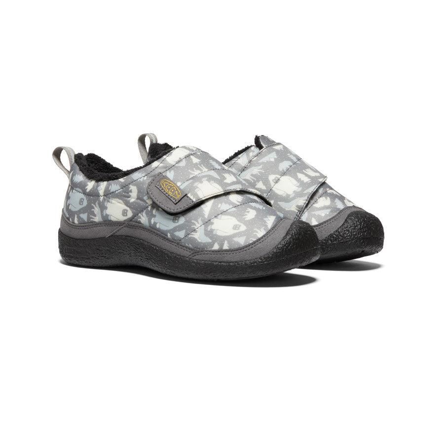 Slip On Keen Howser Wrap Dziecięce Szare | RBIGCPY-45