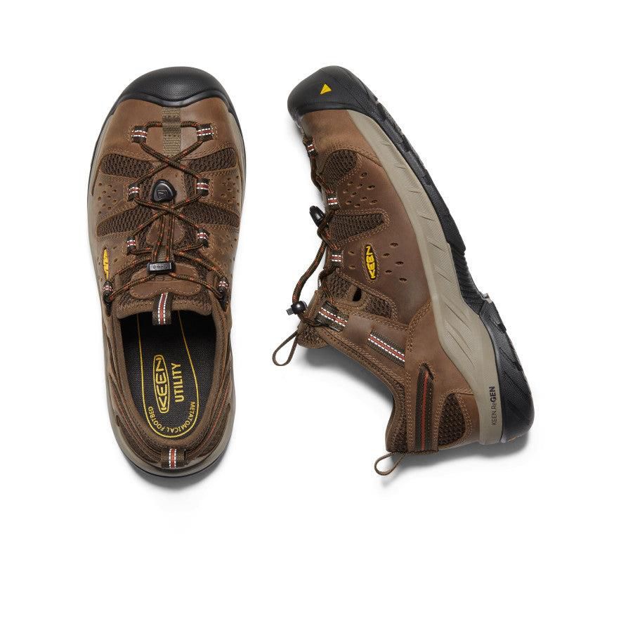 Trampki Keen Atlanta Cool II (Steel Toe) Męskie Brązowe | GVEWRKI-72