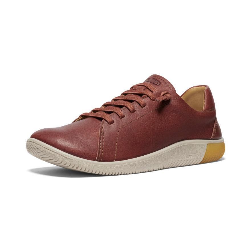 Trampki Keen KNX Leather Damskie Czerwone | ZPLHRAF-18