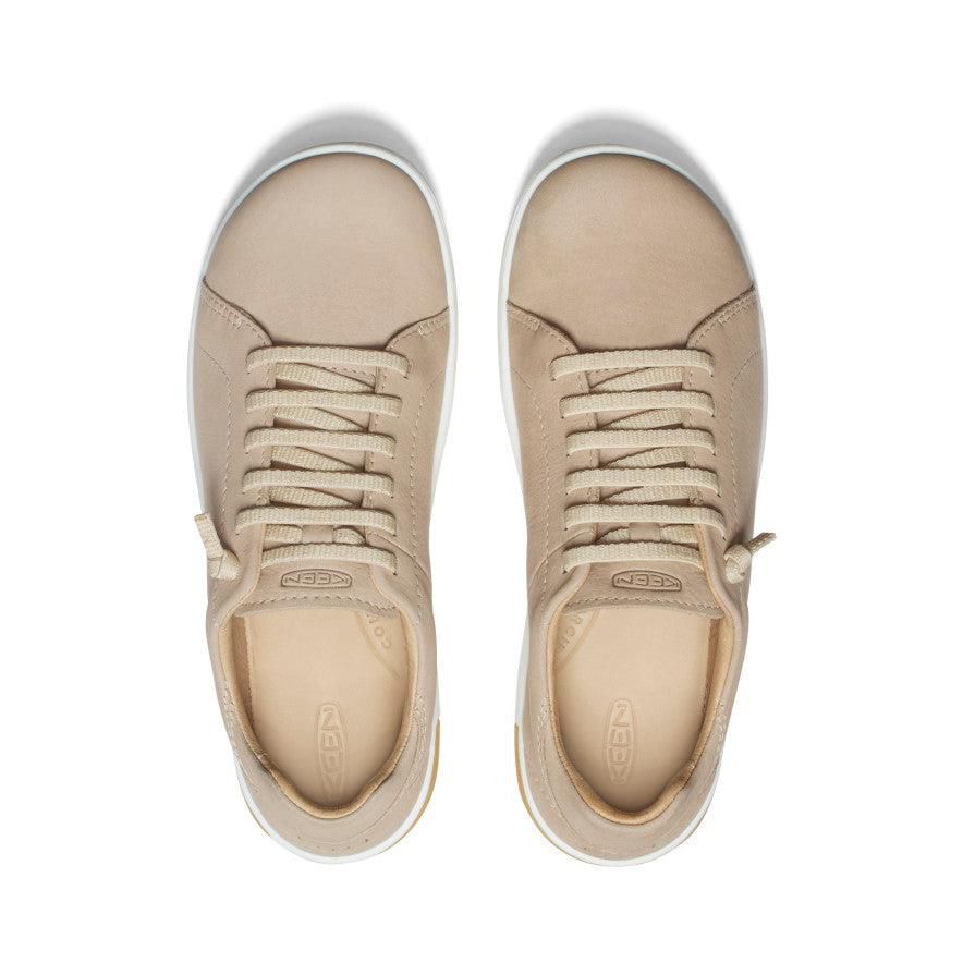 Trampki Keen KNX Leather Damskie Khaki | XTLVCPQ-28